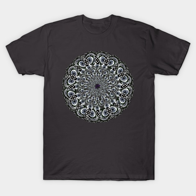 Geometric Horseshoe Crab Art T-Shirt by Zenferren